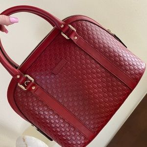Red Gucci GG Bag